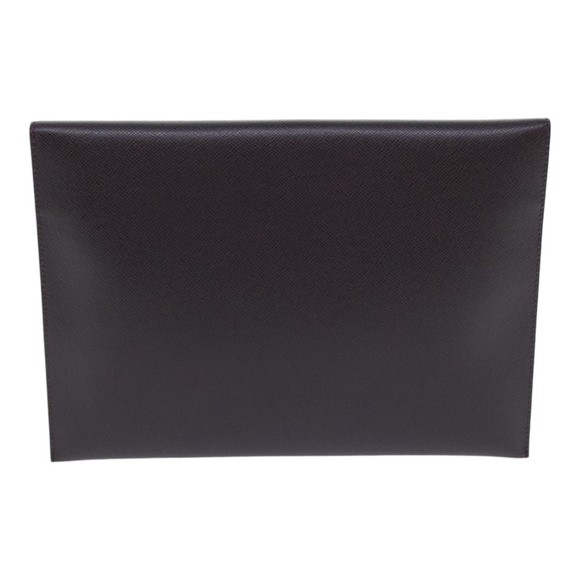 LOUIS VUITTON Taiga Document Case Clutch Bag Acajou M99087 LV Auth 92061 - Picture 2 of 16